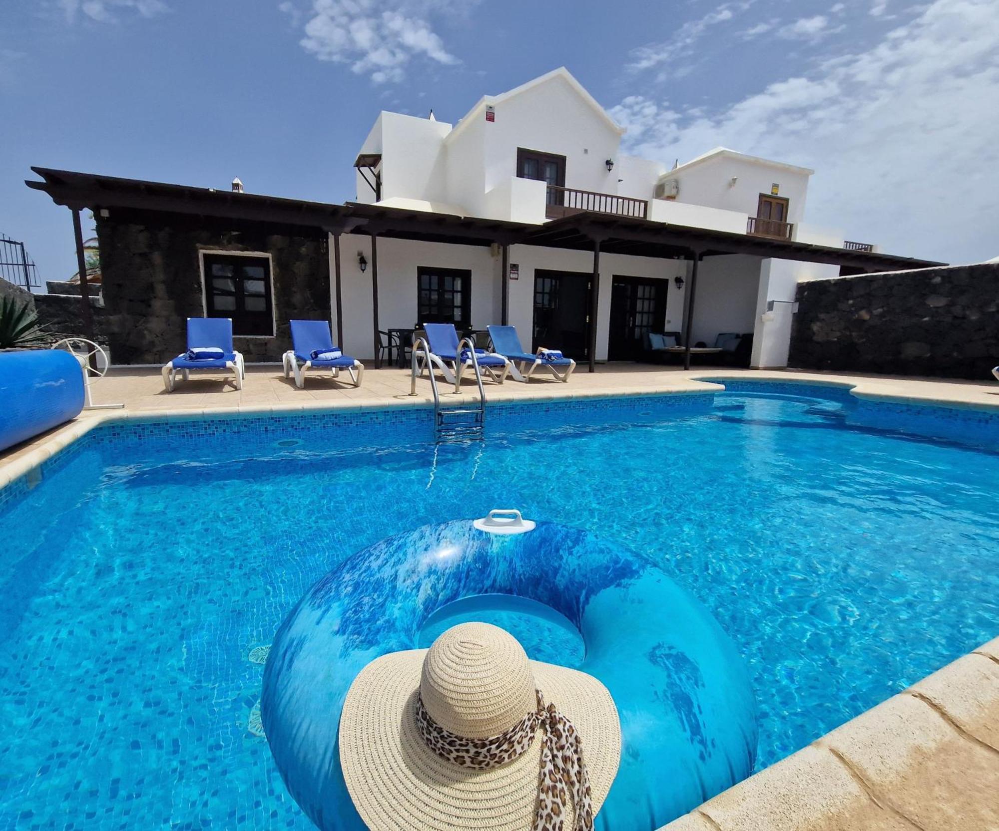 Villablanca Mar Heated Private Pool In A Charming Retreat Of Serenity Playa Blanca  Kültér fotó