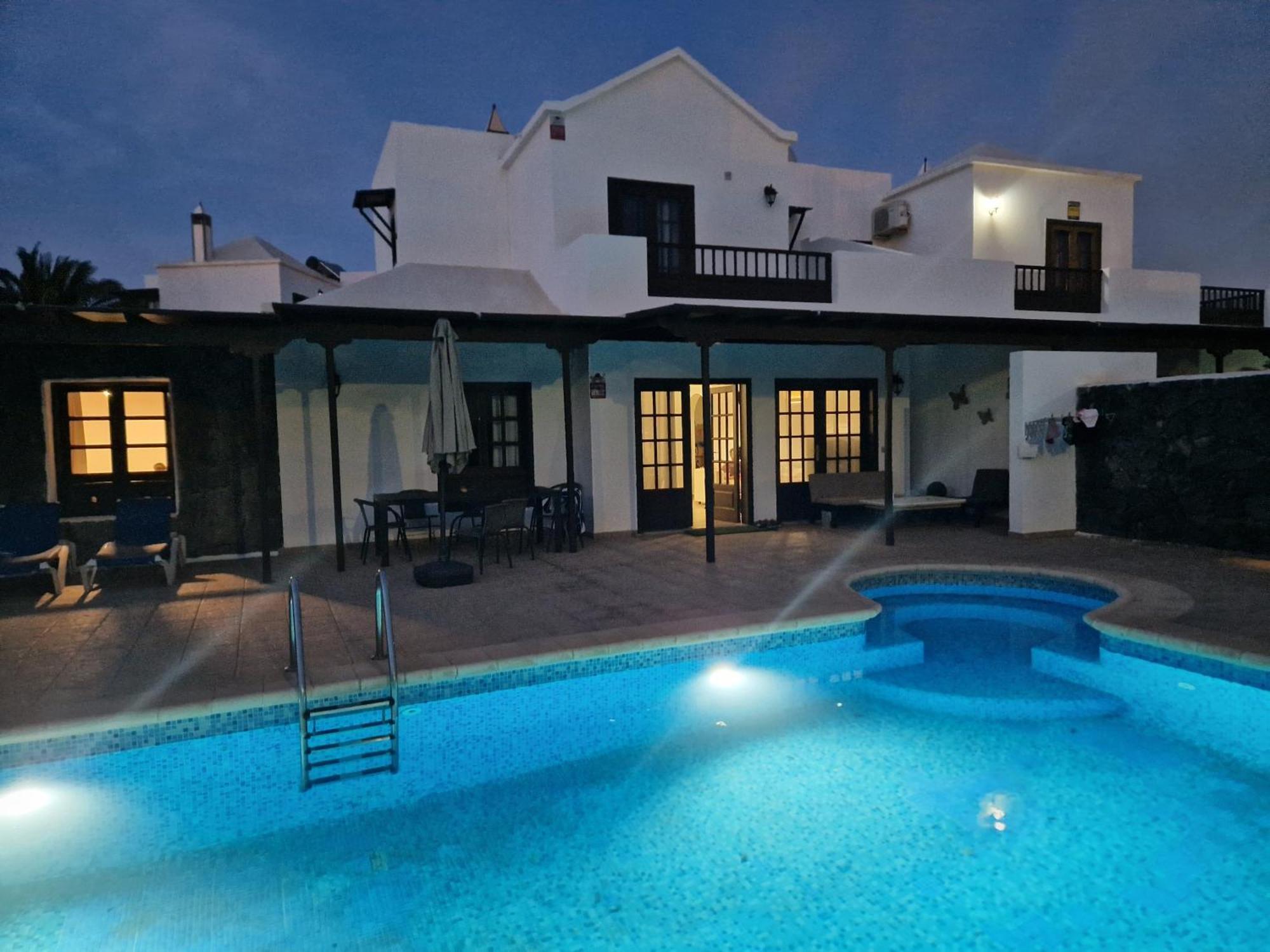 Villablanca Mar Heated Private Pool In A Charming Retreat Of Serenity Playa Blanca  Kültér fotó